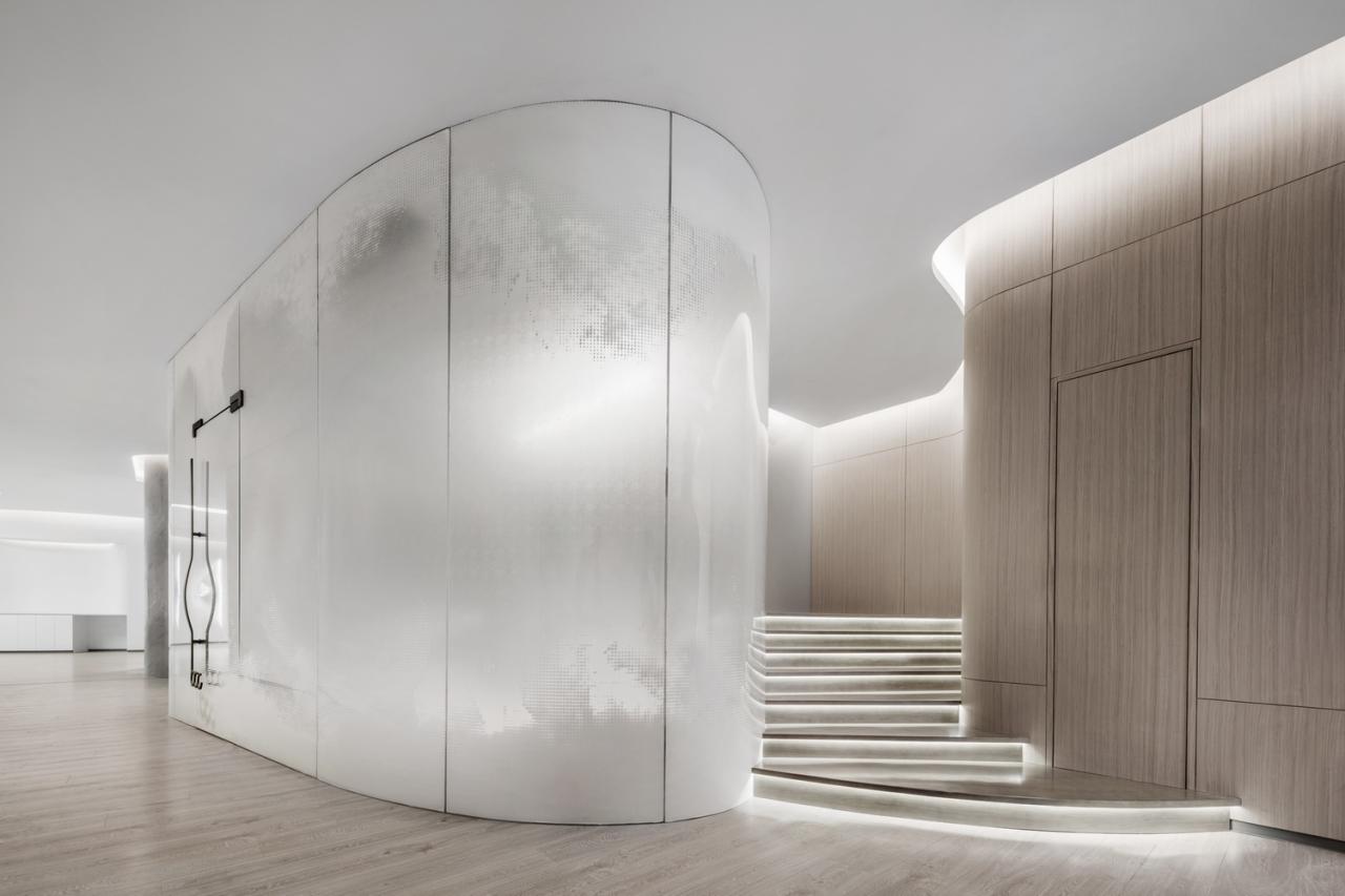 BIM建筑|数字水墨的有机生长：卓彦丽格医美诊所 / CAA室内新作