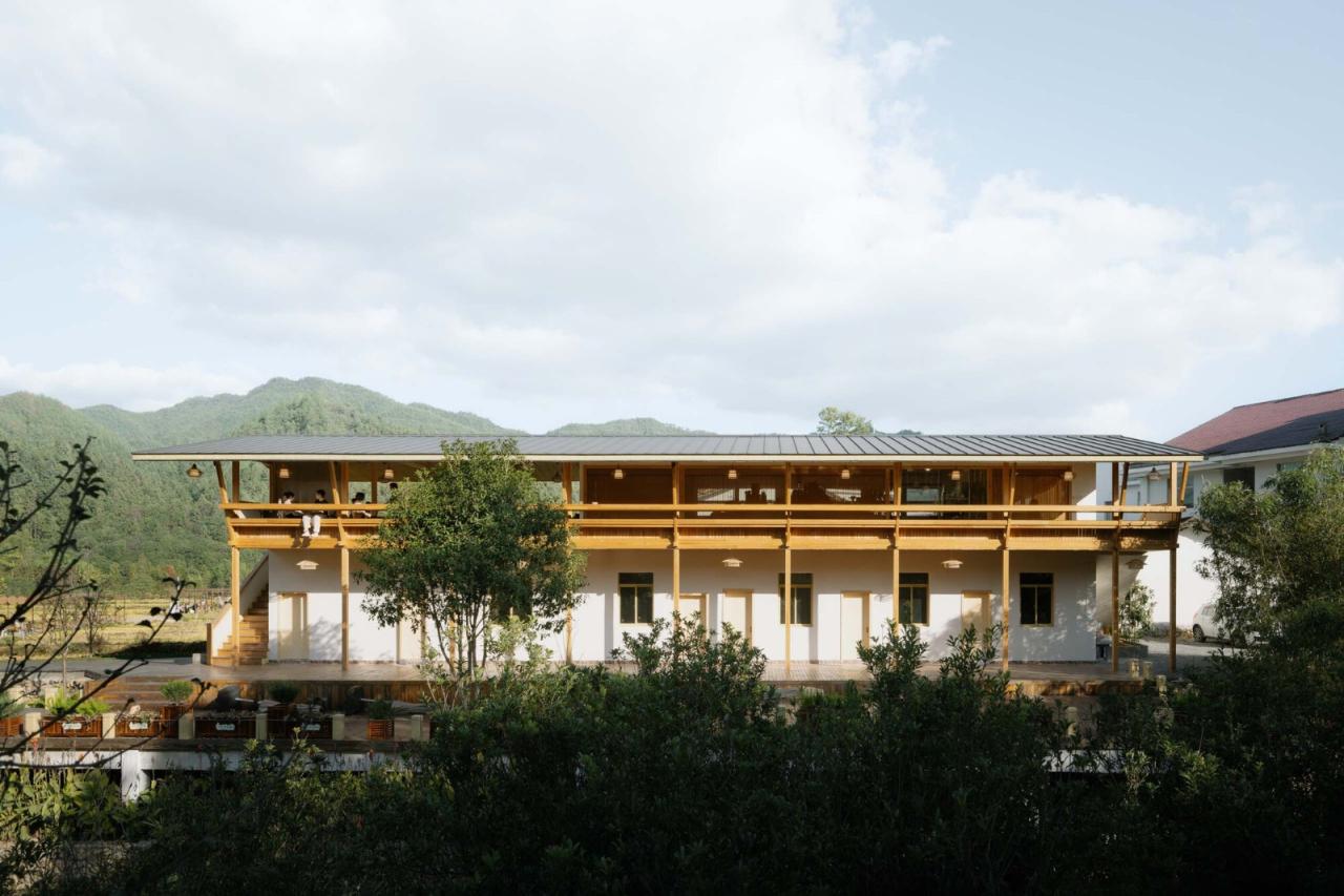 BIM建筑|瑶理田园驿站 / 随坪一里