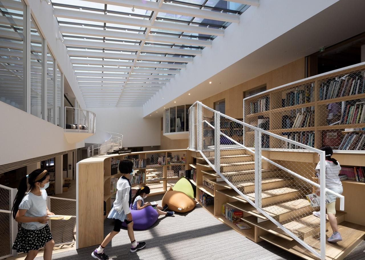 BIM建筑|横滨国际学校，内外均木质饰面 / 大成建设 + 隈研吾建筑都市设计事务所