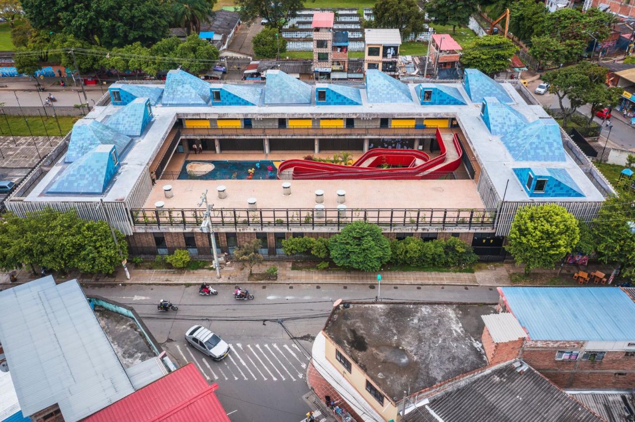 BIM建筑|冠军摇篮儿童发展中心 / Espacio Colectivo Arquitectos