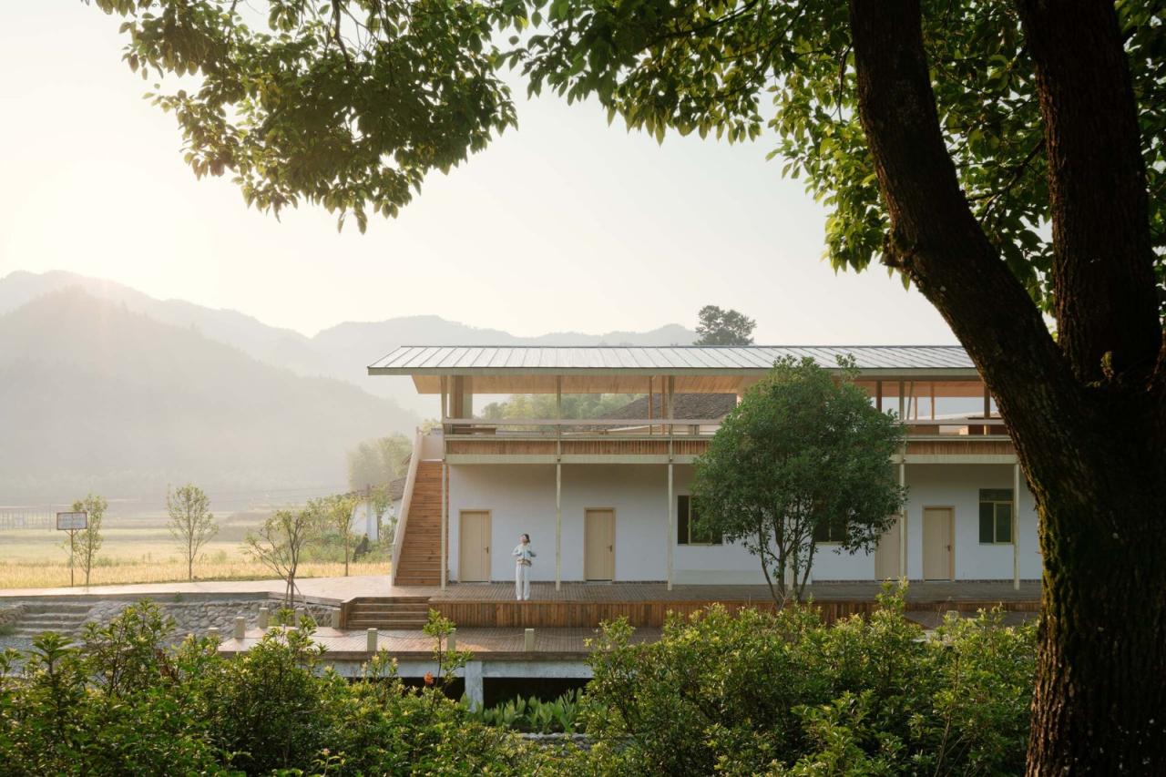 BIM建筑|瑶理田园驿站 / 随坪一里