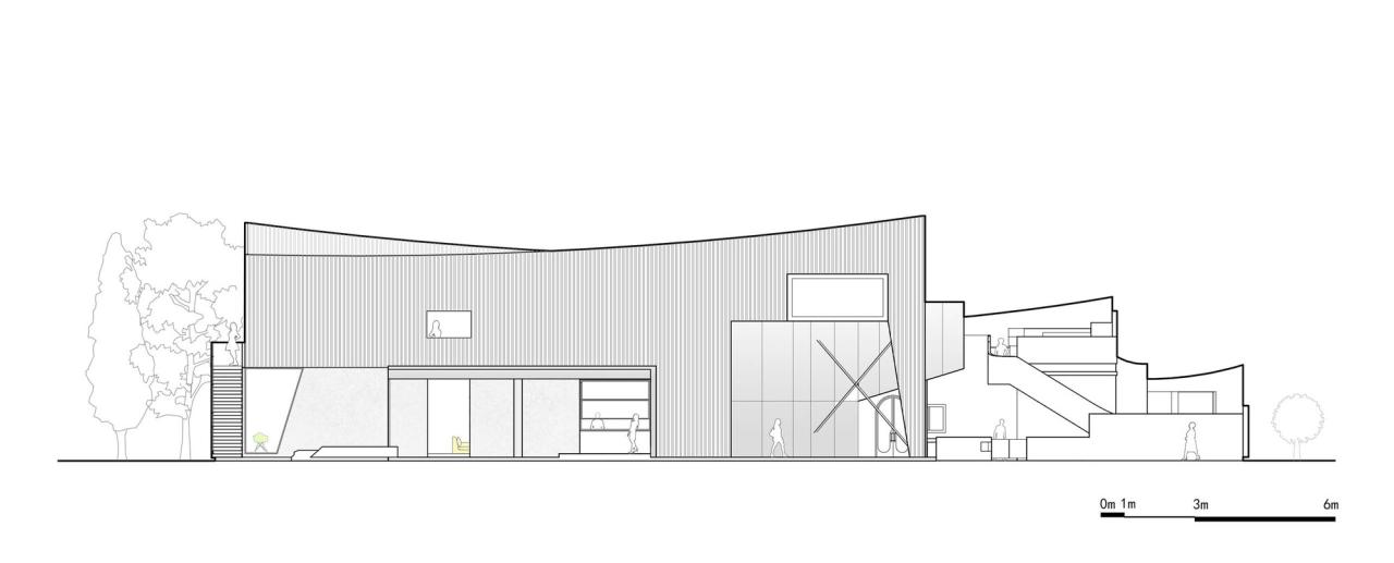 BIM建筑|Flop艺术空间 / 房子和诗建筑事务所