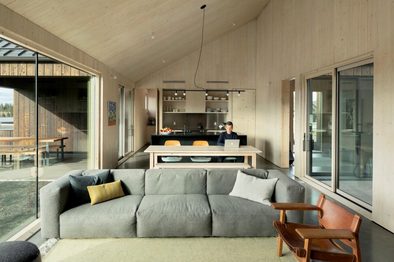 BIM建筑|井字屋 / Mork-Ulnes Architects