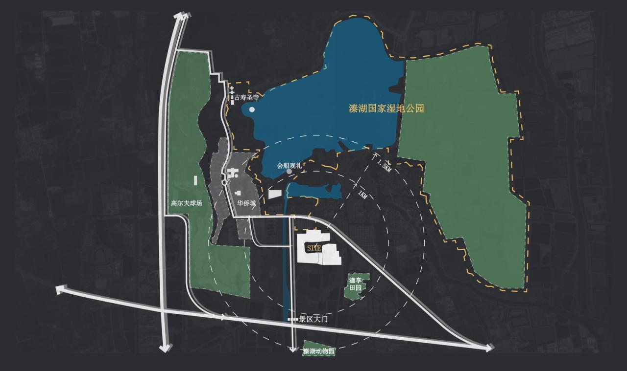 BIM建筑|湿地浮岛·溱湖宾馆 / 简和建筑