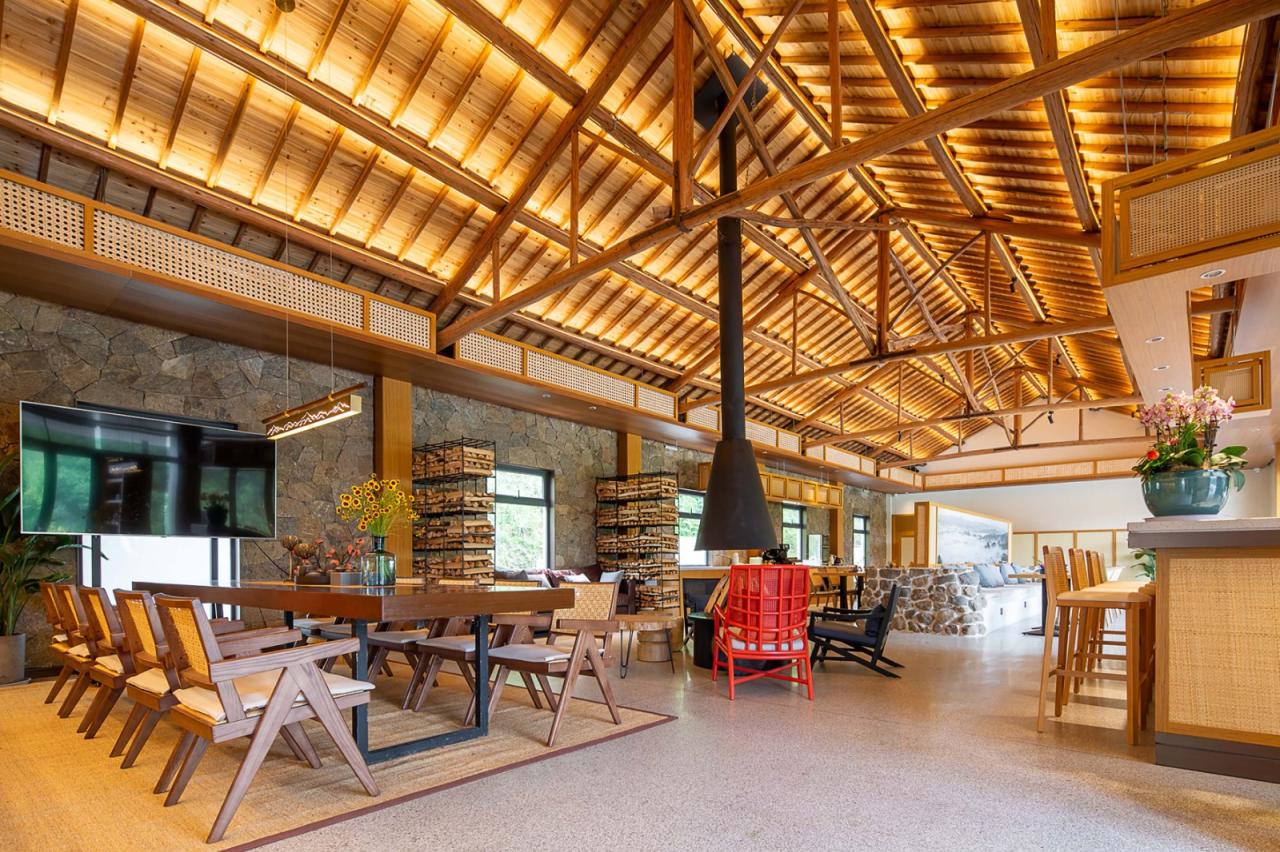 BIM建筑|群山绵延中的山谷小墅：尧珈·养心墅 / 上海尧舜建筑设计有限公司