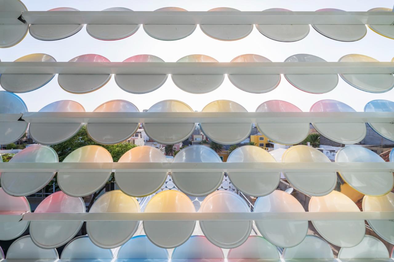 BIM建筑|桶盖表皮，CNAD 艺术工艺设计中心 / Ramos Castellano Arquitectos