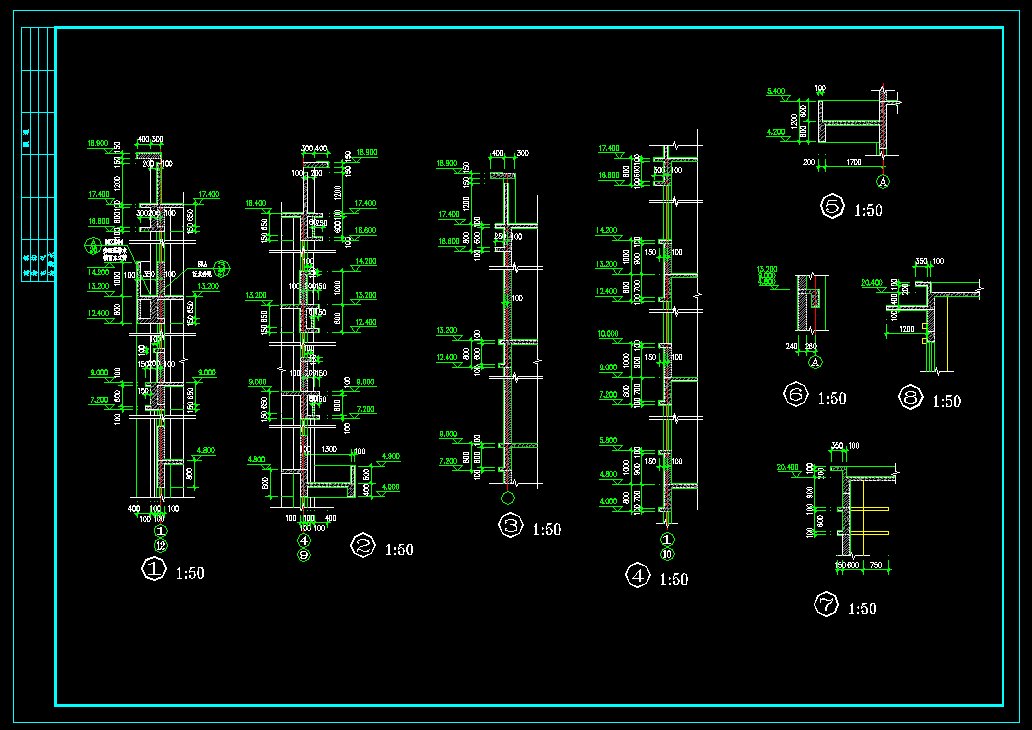 62套工业项目大中型厂房CAD建筑结构施工图DWG图纸