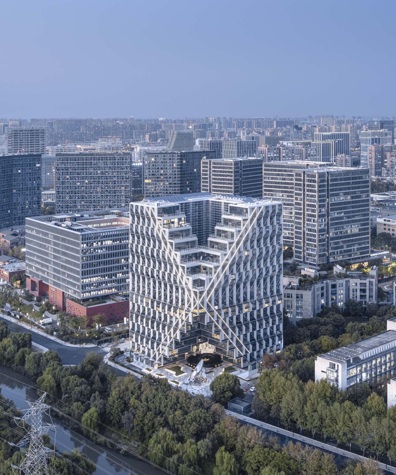 BIM建筑|杭州西溪深蓝 / GLA建筑设计