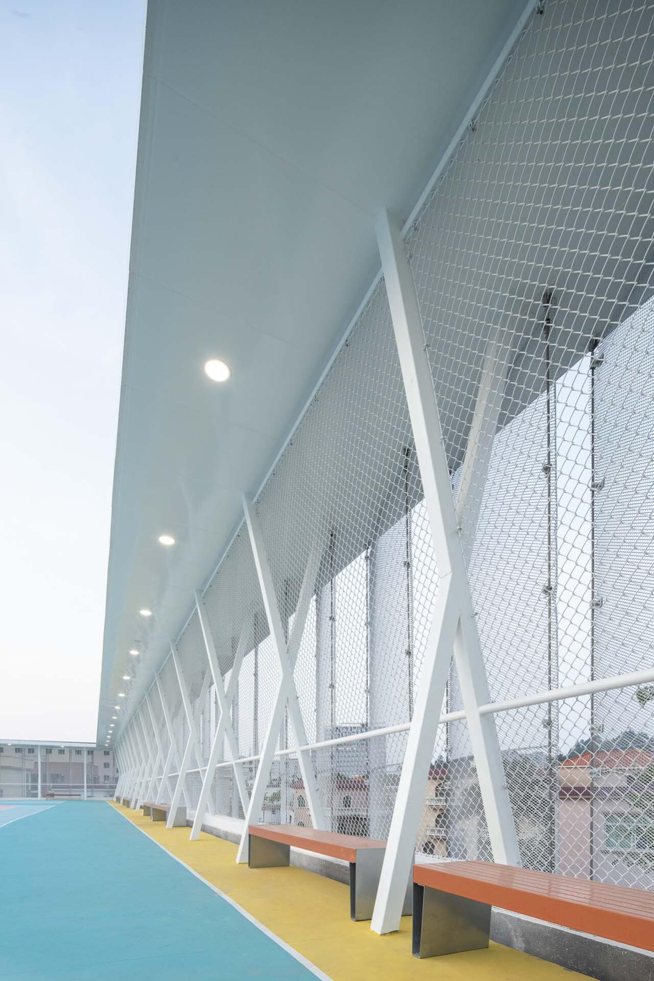 BIM建筑|龙江外国语学校附属小学改造（旺岗小学） / 竖梁社建筑