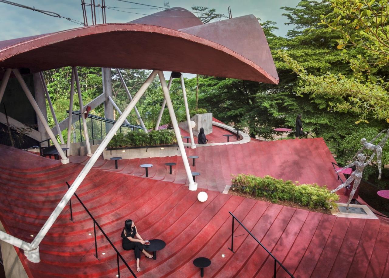 BIM建筑|树冠花园 Tanatap / RAD+ar (Research Artistic Design + architecture)