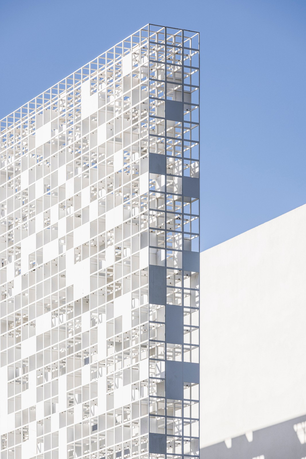 BIM建筑|一堵“逐渐消失”的墙，溶解像素屋 / Anderman Architects