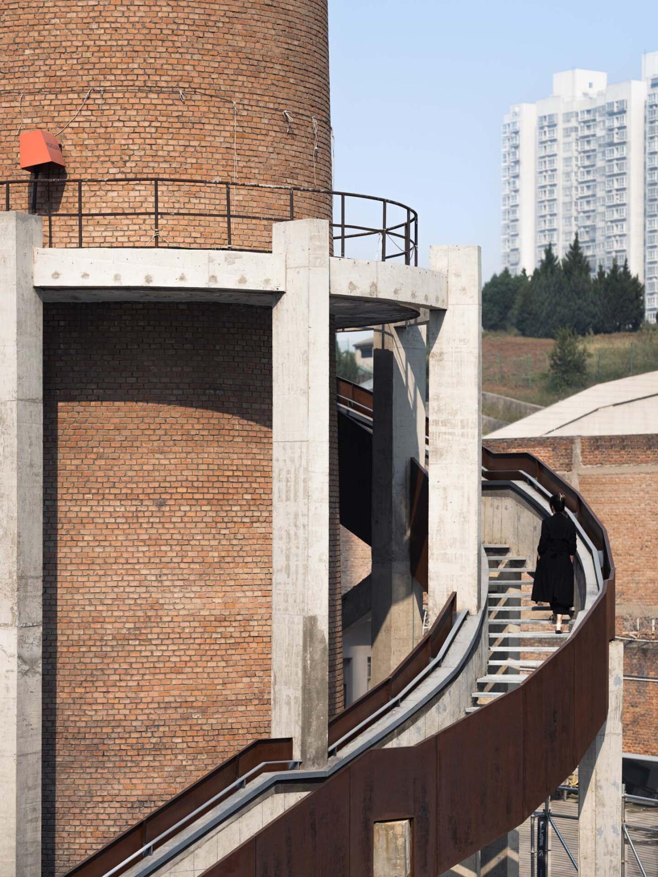 BIM建筑|山灰艺术社区，西安石油大学生活区锅炉房改造 / 日常建造