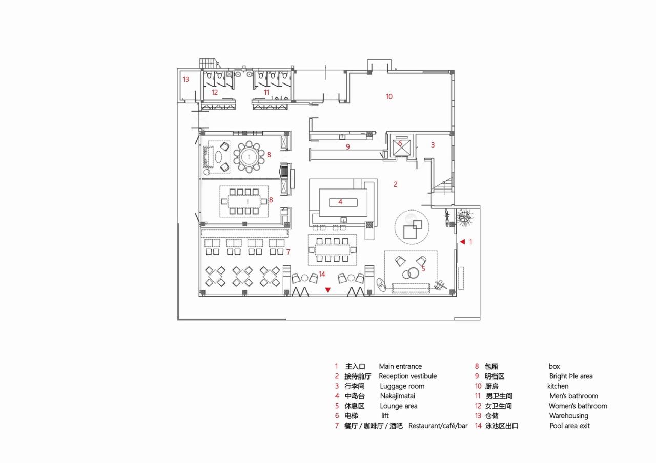 BIM建筑|悬崖边的天空民宿：尧珈•望瀑/ 上海尧舜建筑设计有限公司