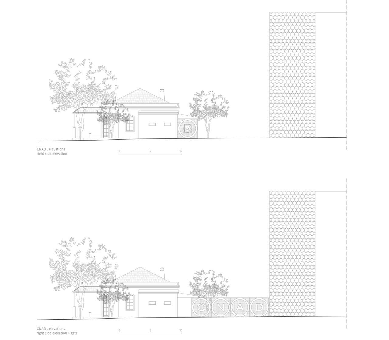 BIM建筑|桶盖表皮，CNAD 艺术工艺设计中心 / Ramos Castellano Arquitectos