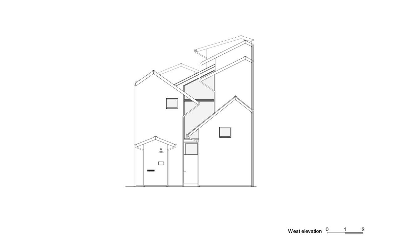 BIM建筑|邻里之间，Kohshien 住宅 / FujiwaraMuro Architects