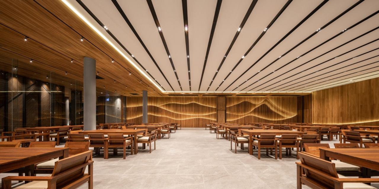 BIM建筑|超大规模泰式餐厅 Keereetara / IDIN Architects