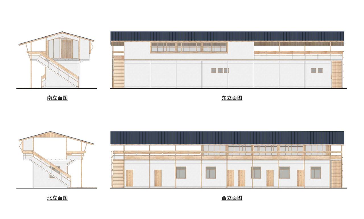 BIM建筑|瑶理田园驿站 / 随坪一里