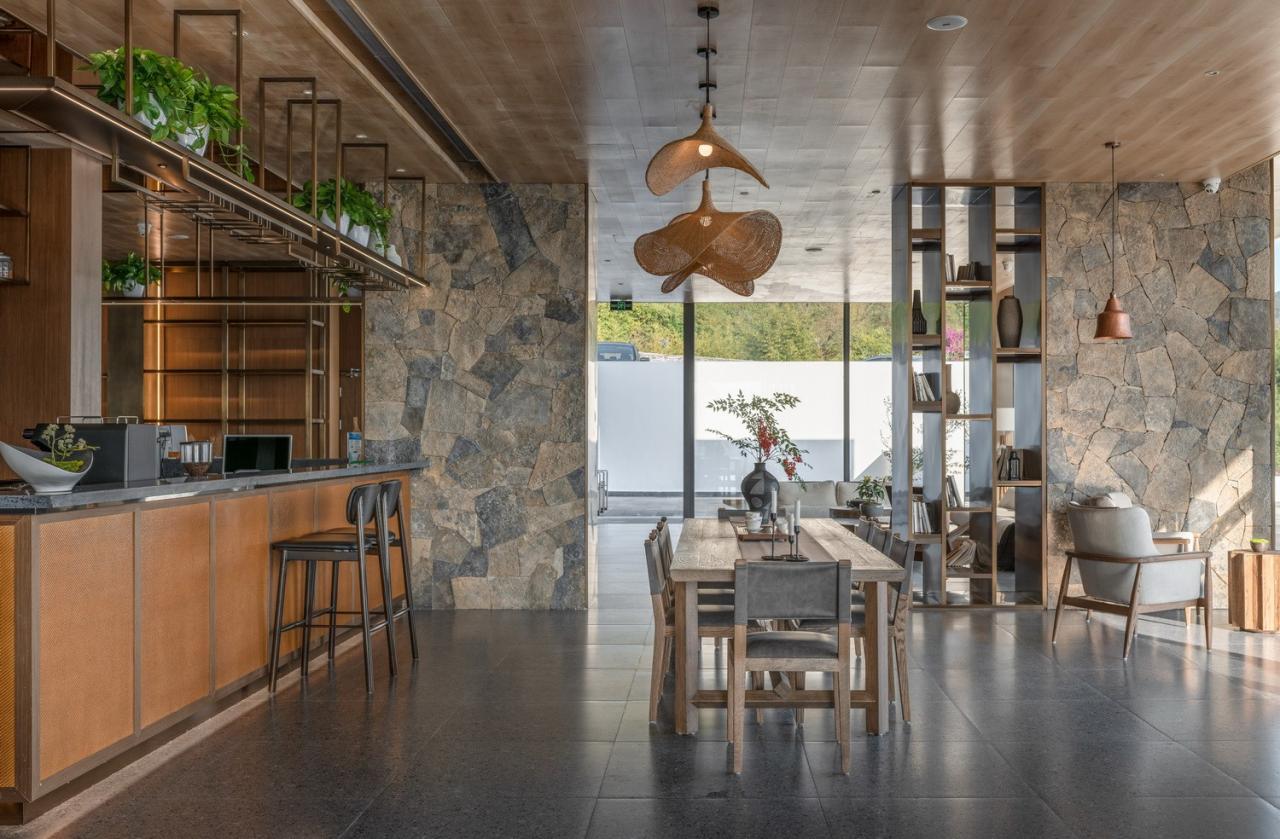 BIM建筑|悬崖边的天空民宿：尧珈•望瀑/ 上海尧舜建筑设计有限公司