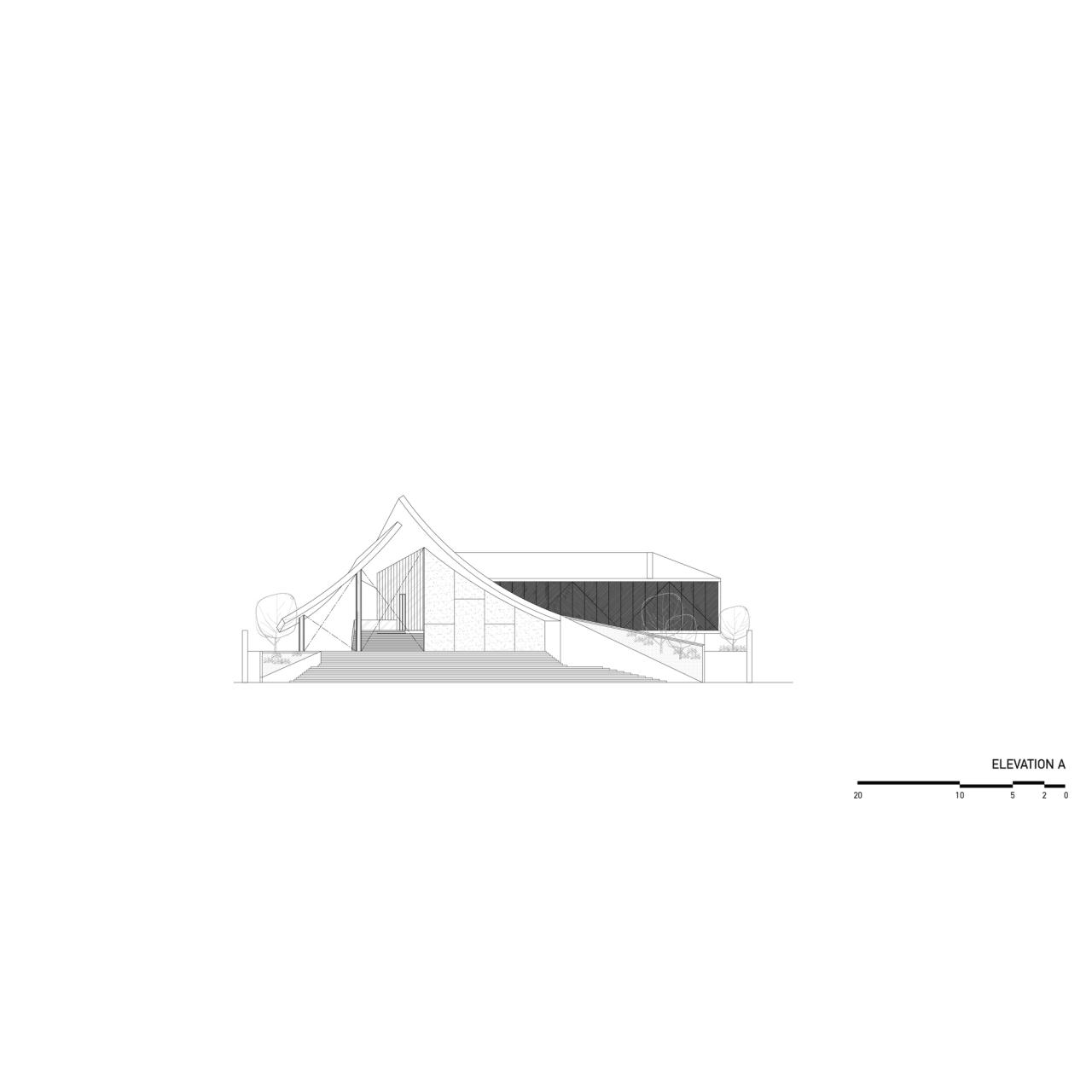 BIM建筑|超大规模泰式餐厅 Keereetara / IDIN Architects