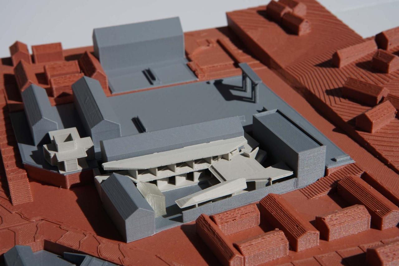 BIM建筑|大南坡大队部改造 / 场域建筑