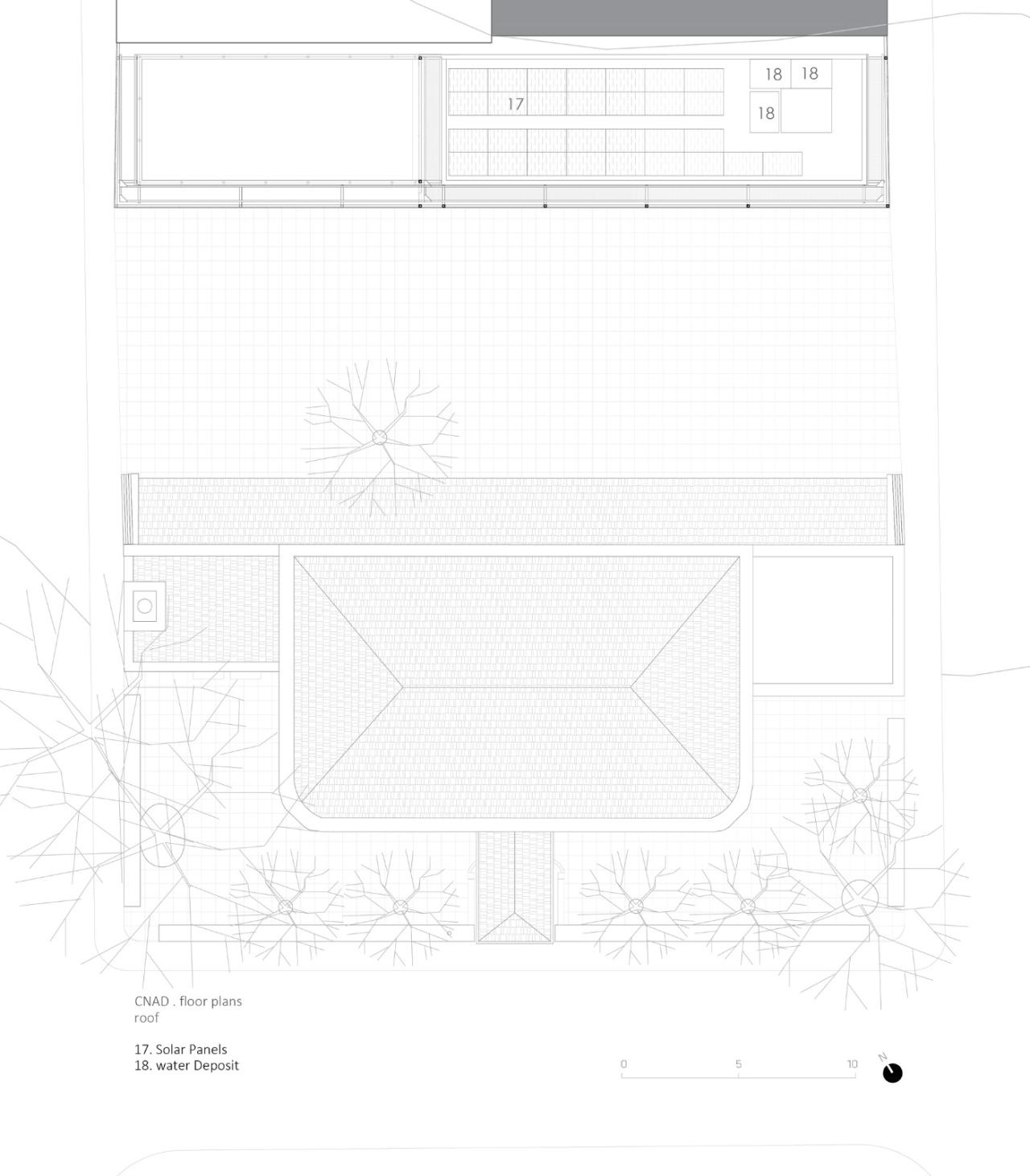 BIM建筑|桶盖表皮，CNAD 艺术工艺设计中心 / Ramos Castellano Arquitectos