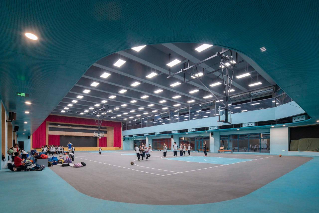 BIM建筑|龙江外国语学校附属小学改造（旺岗小学） / 竖梁社建筑