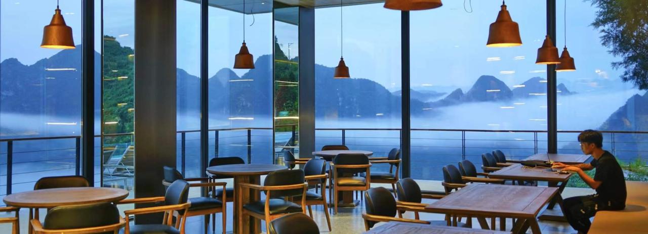 BIM建筑|悬崖边的天空民宿：尧珈•望瀑/ 上海尧舜建筑设计有限公司