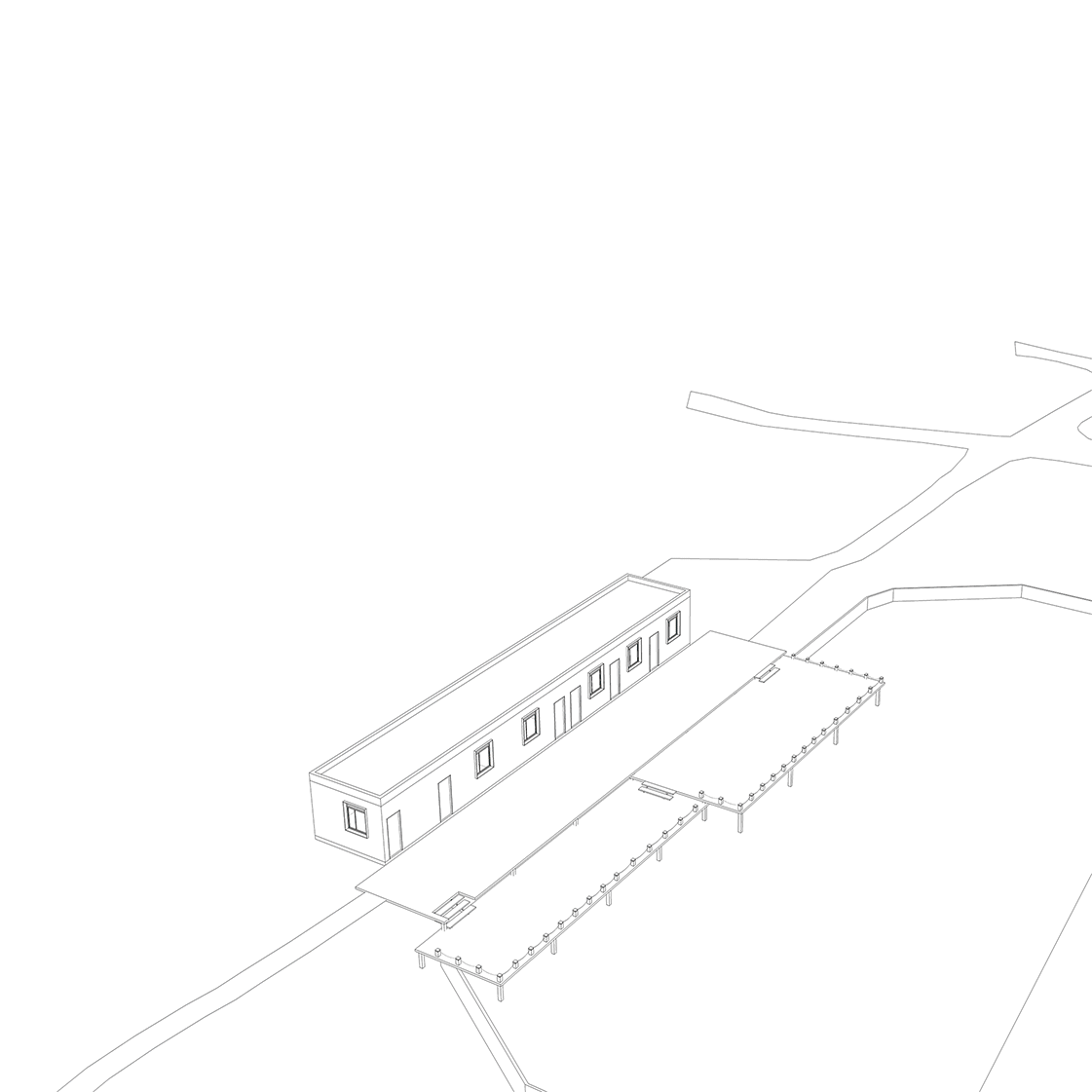 BIM建筑|瑶理田园驿站 / 随坪一里