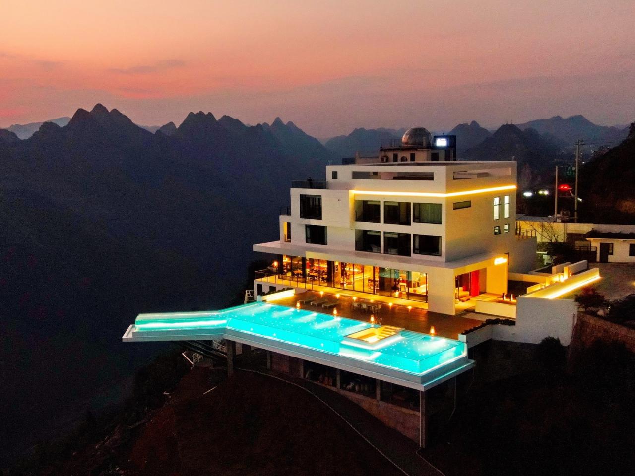 BIM建筑|悬崖边的天空民宿：尧珈•望瀑/ 上海尧舜建筑设计有限公司