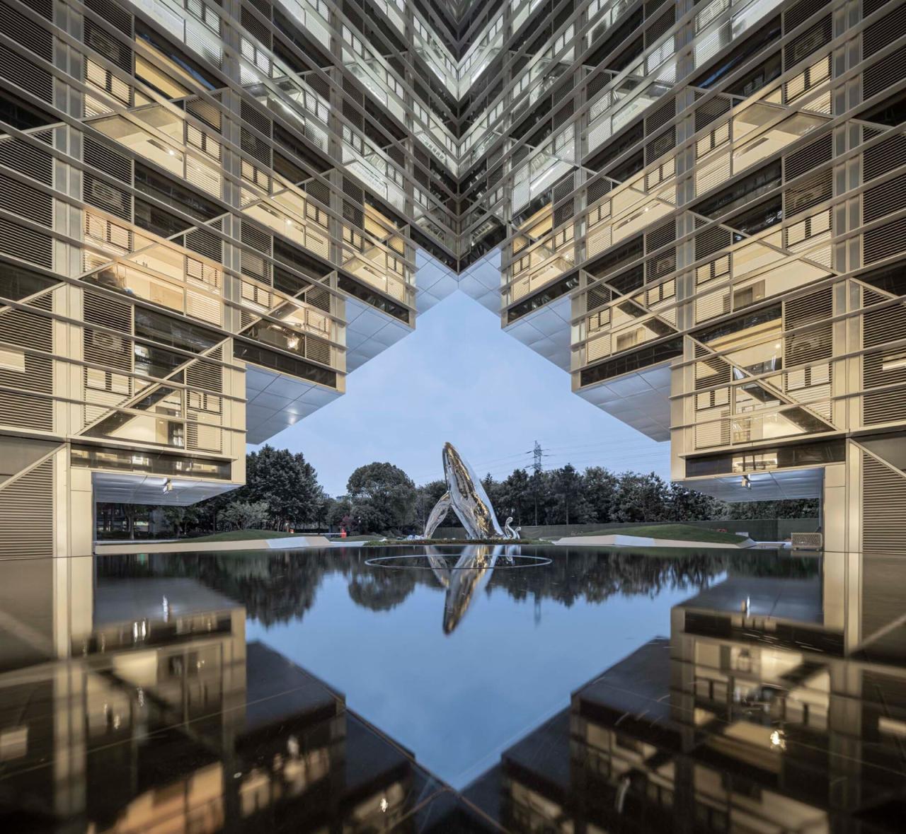 BIM建筑|杭州西溪深蓝 / GLA建筑设计