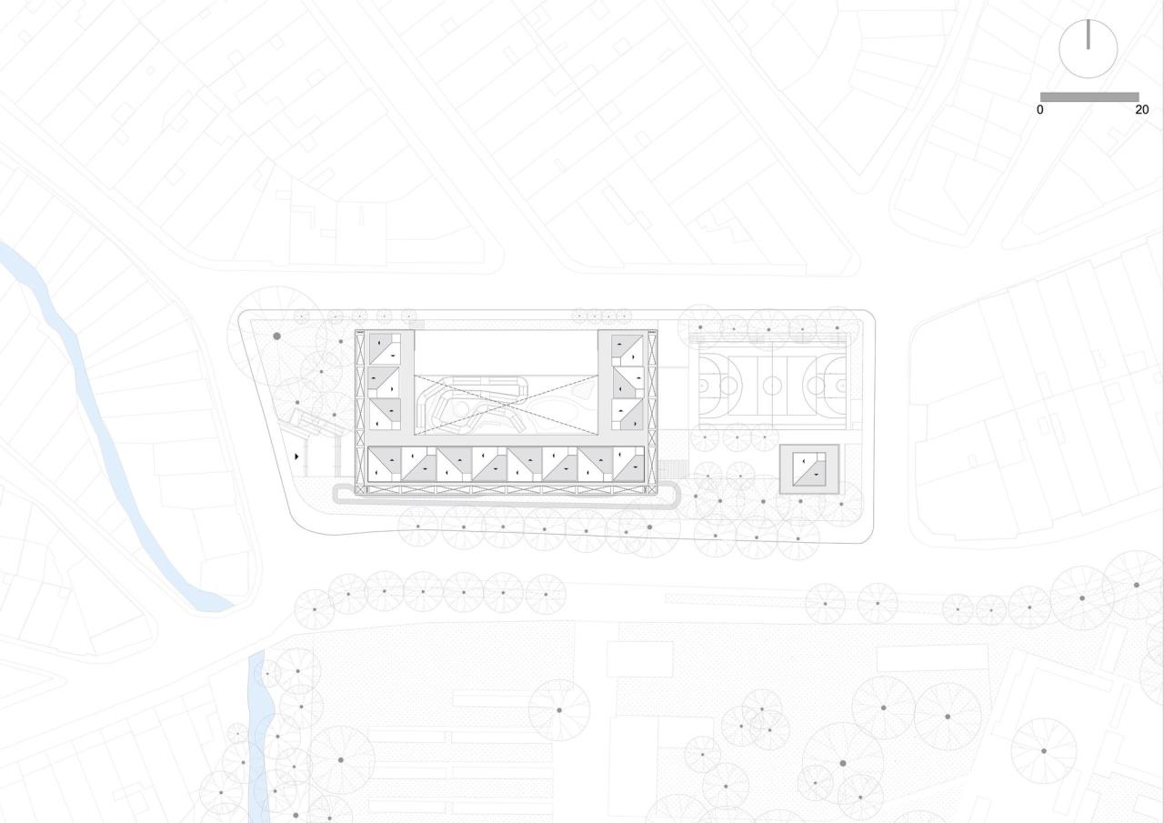 BIM建筑|冠军摇篮儿童发展中心 / Espacio Colectivo Arquitectos