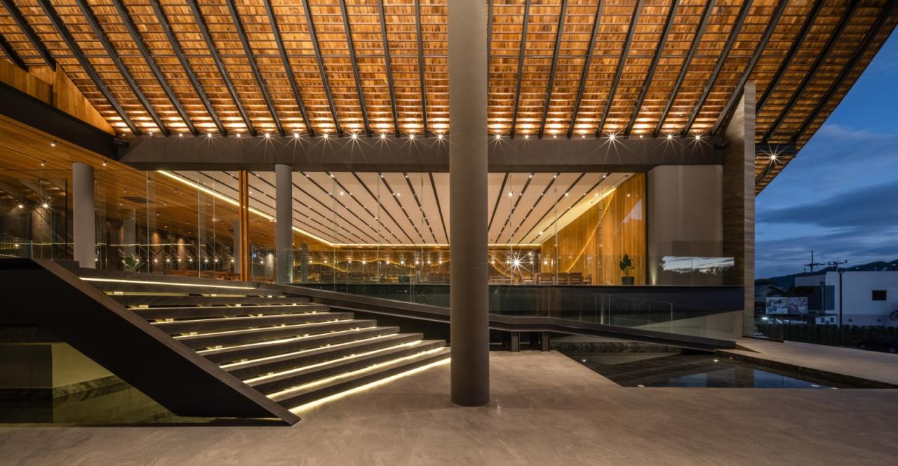 BIM建筑|超大规模泰式餐厅 Keereetara / IDIN Architects