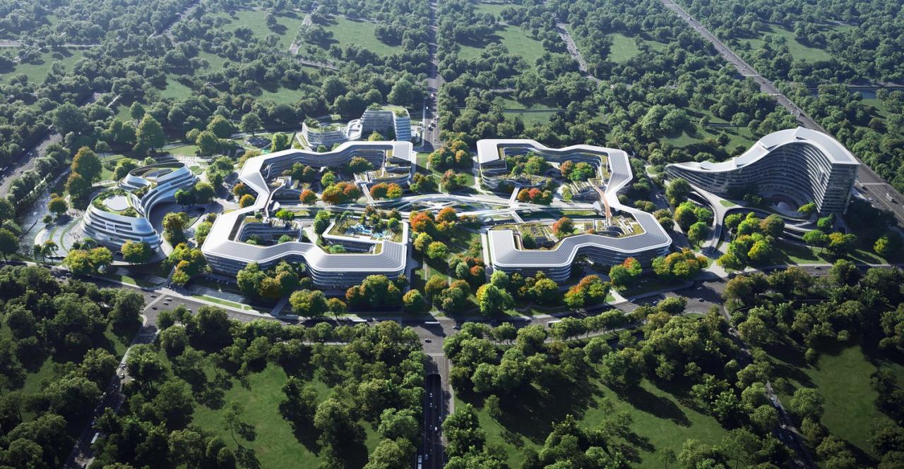 BIM建筑|聆听未来：科大讯飞全球总部 / 孟凡浩-line+建筑事务所