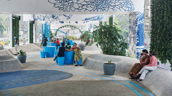 BIM建筑|MVRDV在孟买立交桥下创建公园