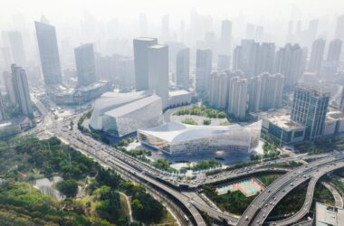 BIM建筑|武汉图书馆新馆：‘知识峡谷’方案中标 / MVRDV+浙大院-BIM建筑网