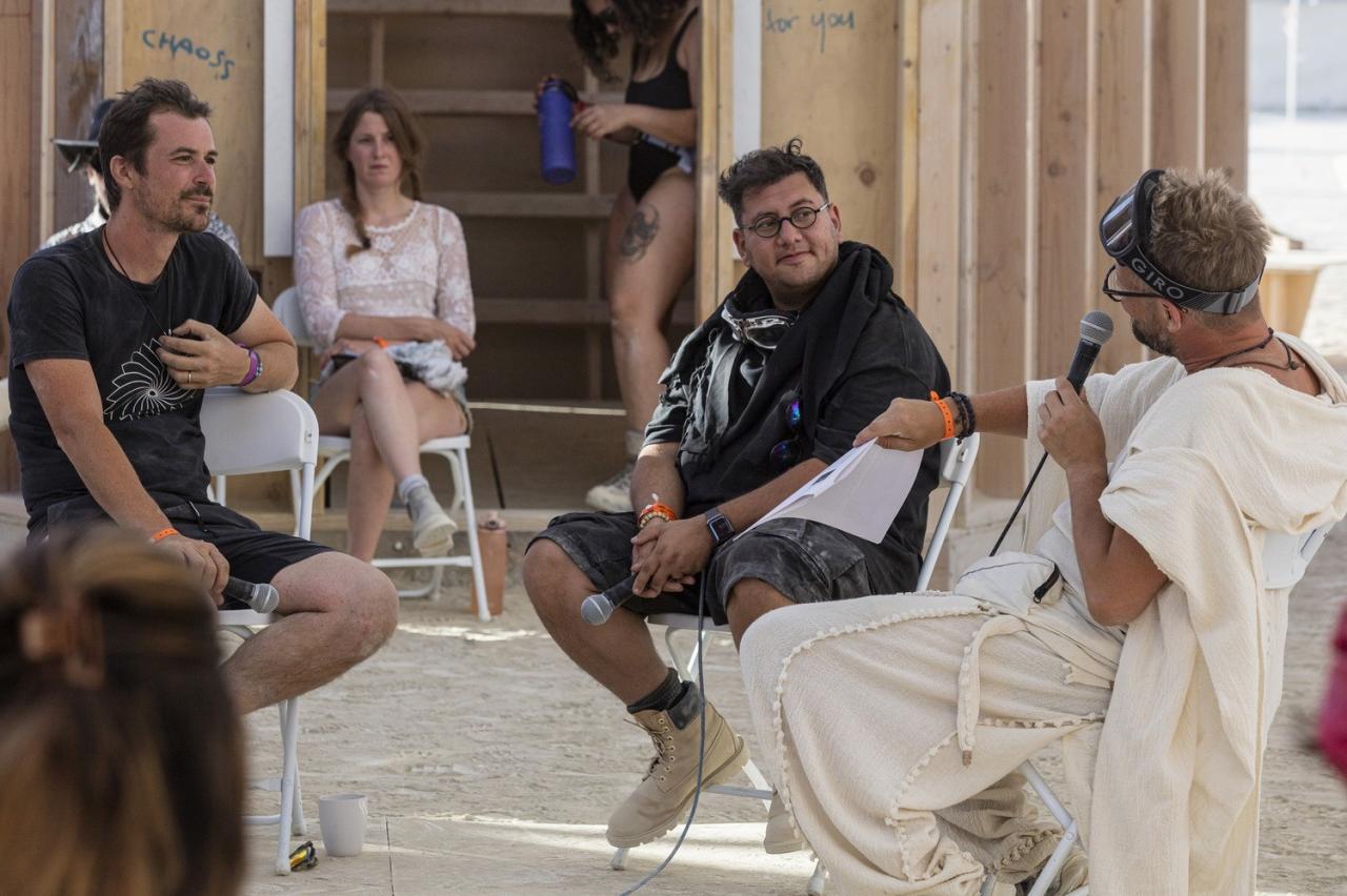 BIM建筑|火人节“宣泄/淨化”分形画廊 / MAMOU-MANI