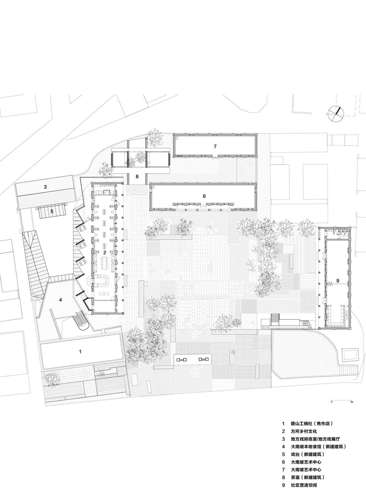 BIM建筑|大南坡大队部改造 / 场域建筑