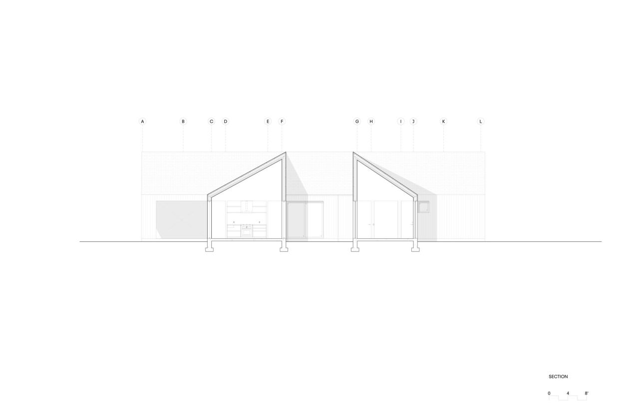 BIM建筑|井字屋 / Mork-Ulnes Architects