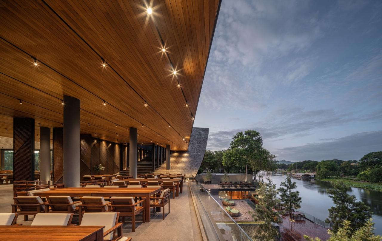 BIM建筑|超大规模泰式餐厅 Keereetara / IDIN Architects