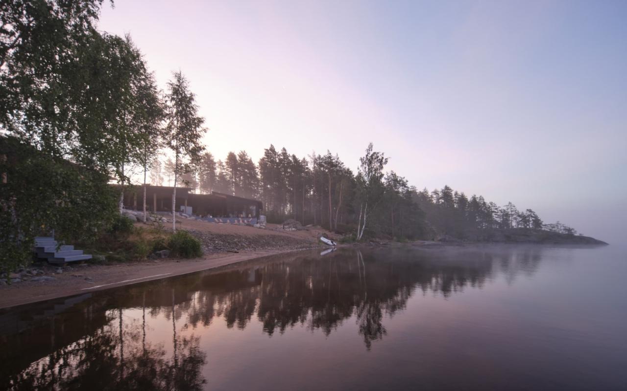 BIM建筑|依林傍水，Pistohiekka 度假村 / Studio Puisto