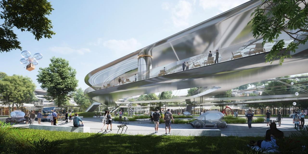 BIM建筑|聆听未来：科大讯飞全球总部 / 孟凡浩-line+建筑事务所