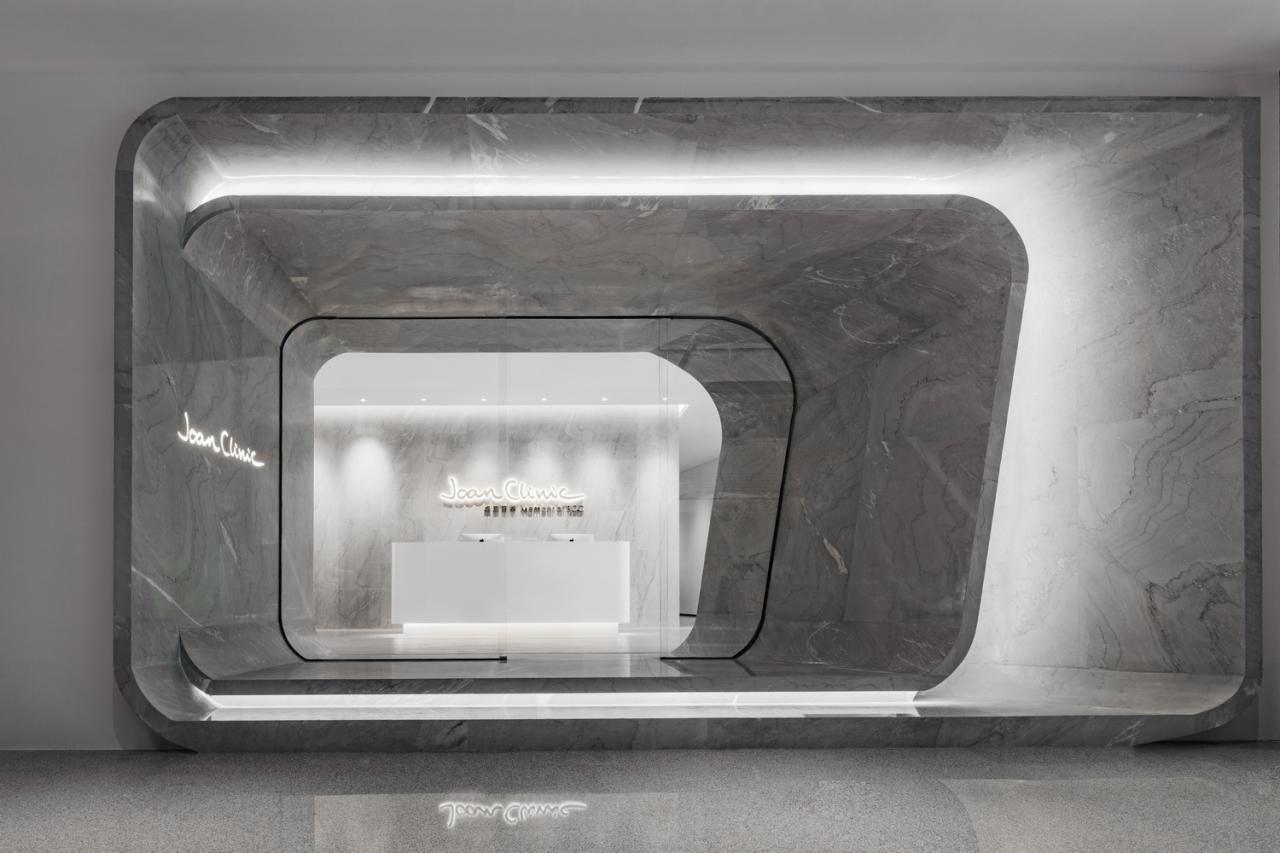 BIM建筑|数字水墨的有机生长：卓彦丽格医美诊所 / CAA室内新作