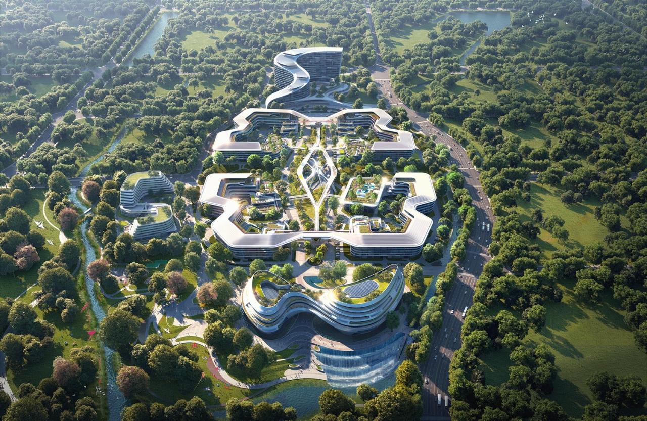 BIM建筑|聆听未来：科大讯飞全球总部 / 孟凡浩-line+建筑事务所