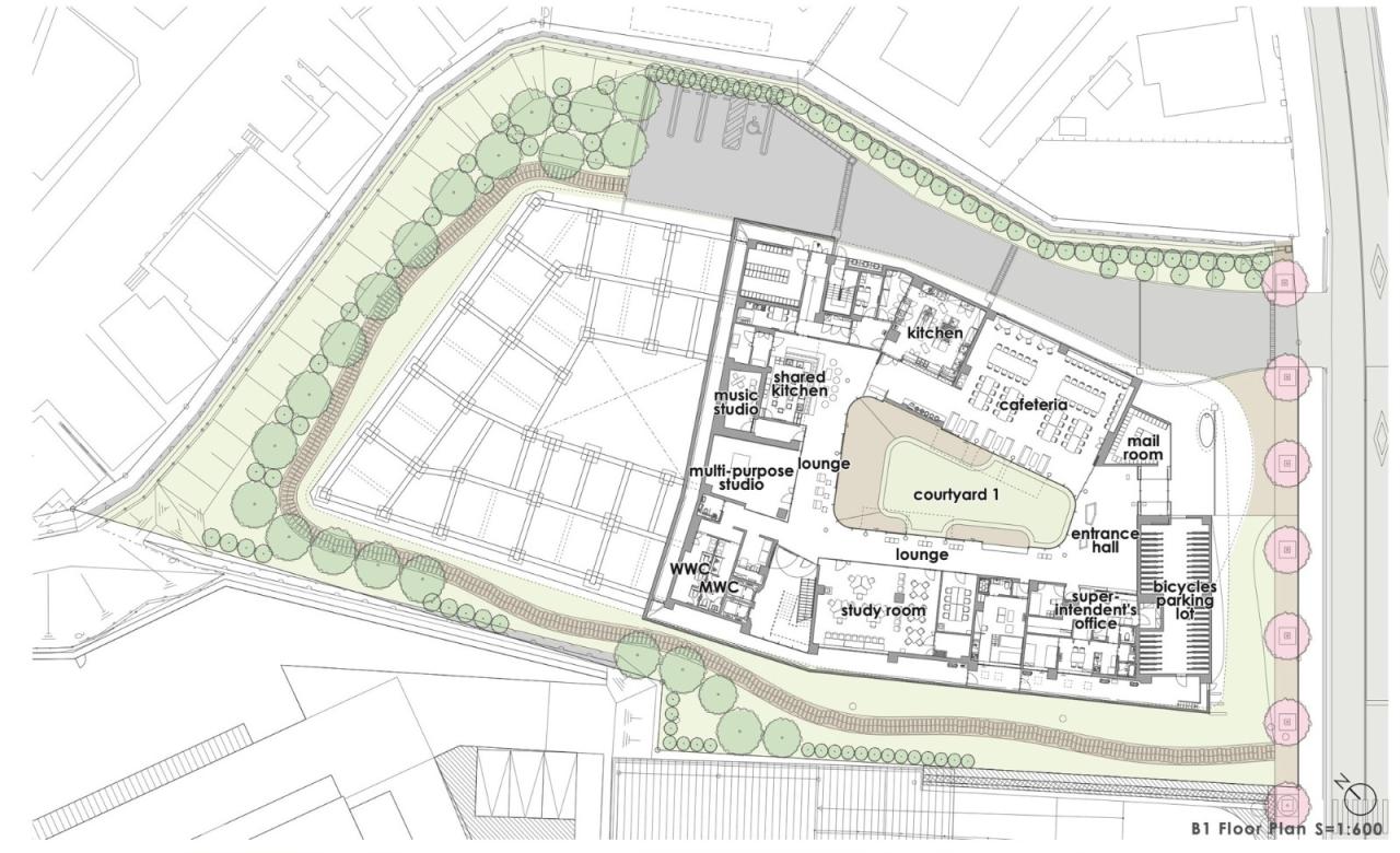 BIM建筑|东洋大学 Ai 第四舍馆中心 / Ishimoto Architectural