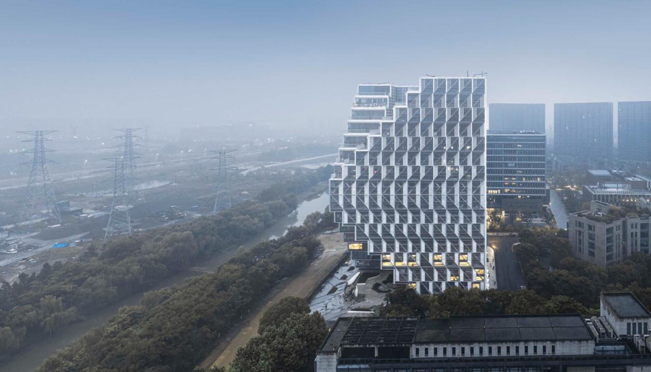 BIM建筑|杭州西溪深蓝 / GLA建筑设计