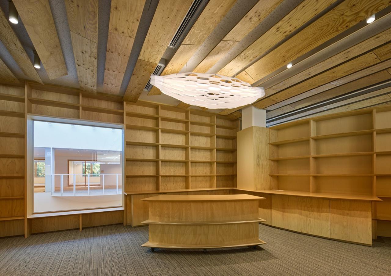 BIM建筑|横滨国际学校，内外均木质饰面 / 大成建设 + 隈研吾建筑都市设计事务所