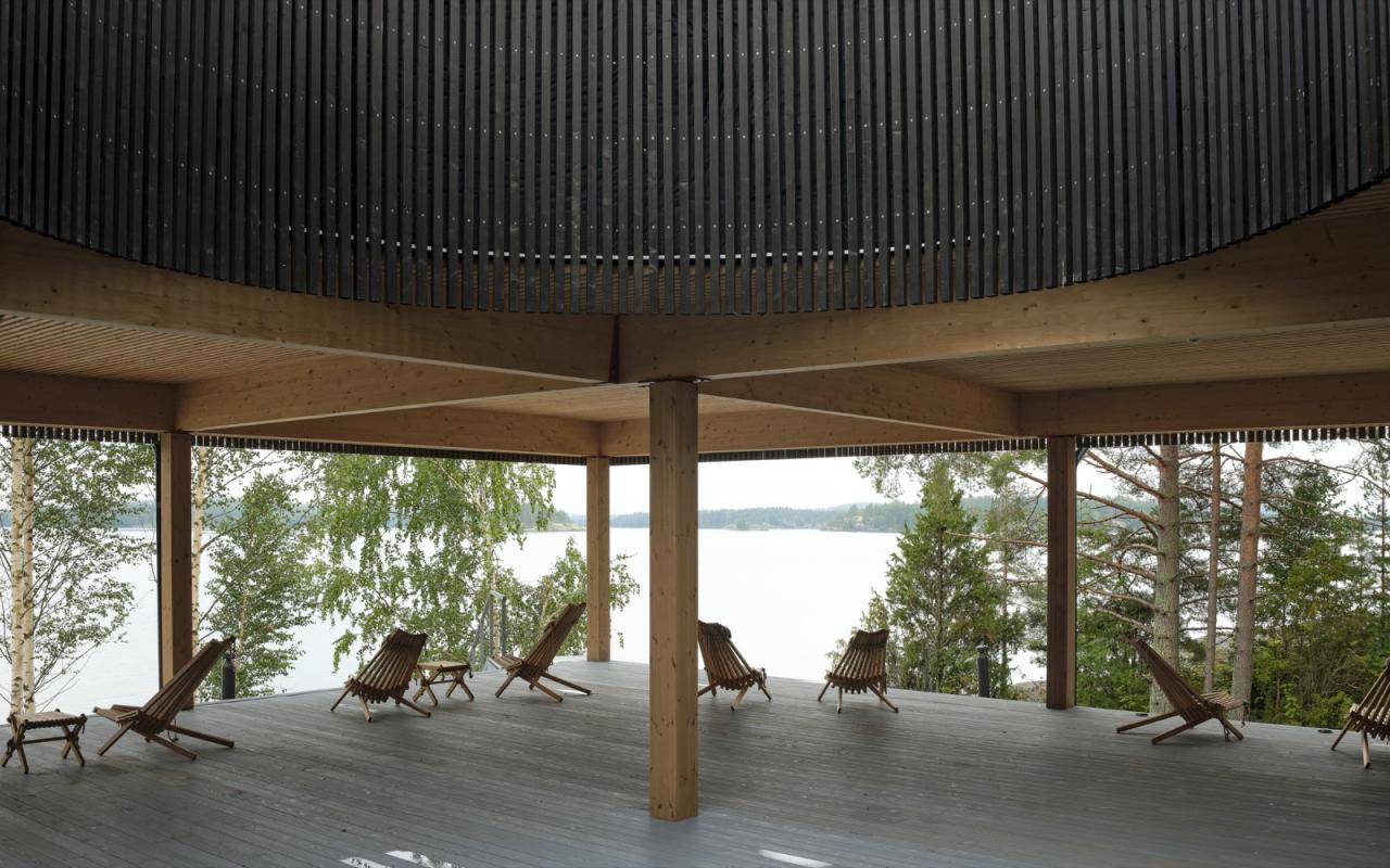 BIM建筑|依林傍水，Pistohiekka 度假村 / Studio Puisto