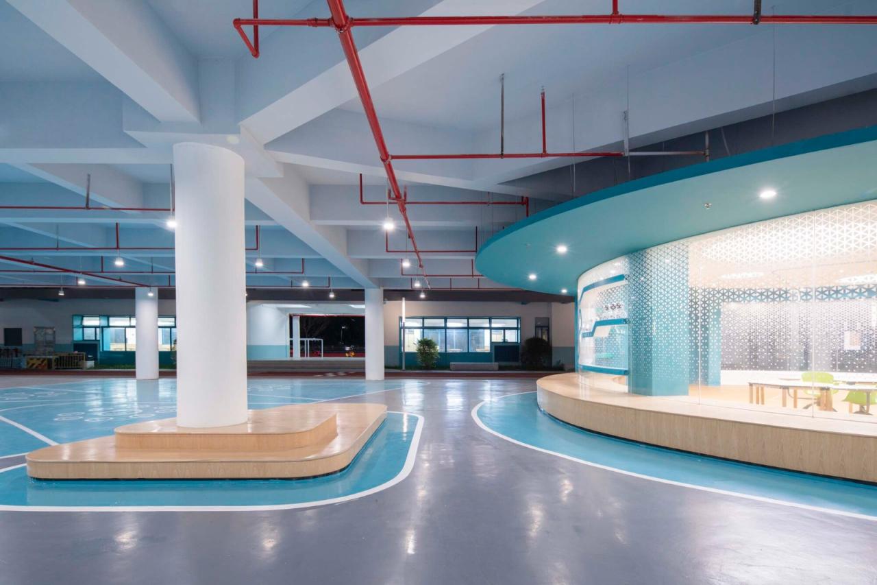 BIM建筑|龙江外国语学校附属小学改造（旺岗小学） / 竖梁社建筑