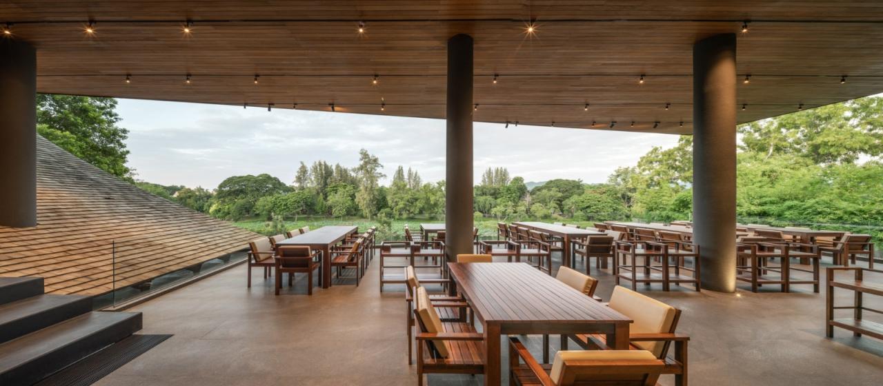 BIM建筑|超大规模泰式餐厅 Keereetara / IDIN Architects