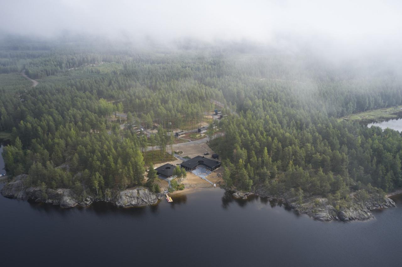 BIM建筑|依林傍水，Pistohiekka 度假村 / Studio Puisto